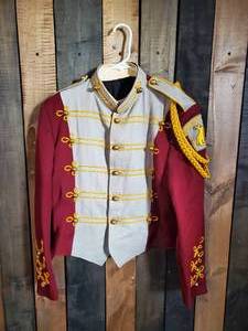 lot 72 image: Vintage Fergus Falls Marching Band Uniform Jacket