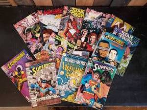 lot 73 image: Vintage Comic Books Various Years and Titles Star Trek, Superboy, Legionnaires and more