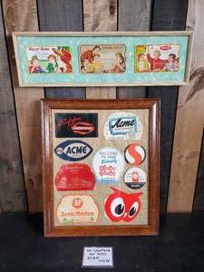 lot 103 image: Framed Vintage cut outs Very Cool Memories in Frames