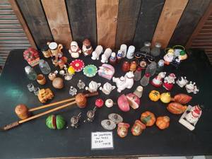lot 126 image: Large Lot of Vintage Salt and Pepper Shakers What a great Lot of Fun