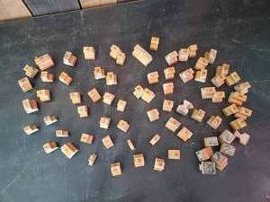lot 128 image: Various Vintage 1900s Large Lot of Ink Stampers