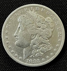 lot 21 image: 1883-S Morgan Silver Dollar VFF