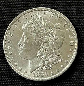 lot 26 image: 1885-O Morgan Silver Dollar EF