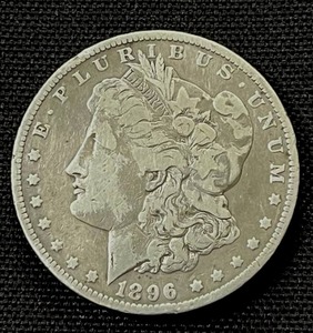 lot 32 image: 1896-O Morgan Silver Dollar VG