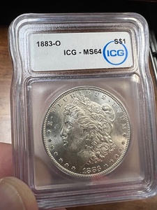 1883-O Morgan MS 64
