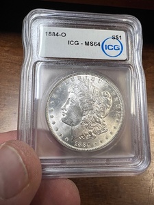1884-O Morgan MS-64