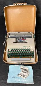 lot 77 image: Smith-Corona Silent Super Typewriter with Case
