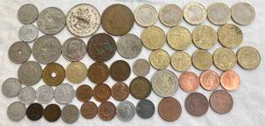 lot 92 image: Collection of Foreign Currency with a Collection of Euros