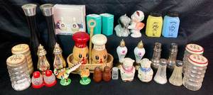 Large Collection of Salt and Pepper Shakers
