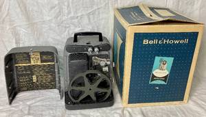 Bell & Howell Model 245 Auto Load 8mm Automatic Threading Movie Projector with Original Box