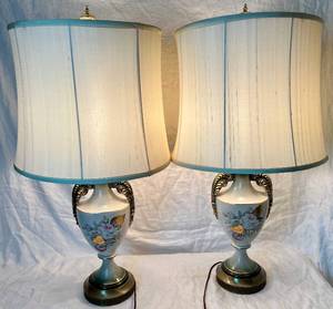 Pair of Victorian Style Table Lamps