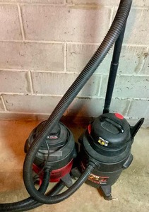 Two WetDry Shop Vacs