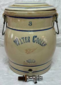Vintage Red Wing Stoneware Water Cooler