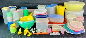 Large Assortment of Vintage Tupperware