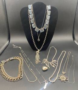Silver Toned Jewelry Collection