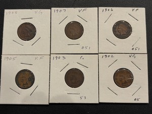 lot 46 image: Indian Head Cents