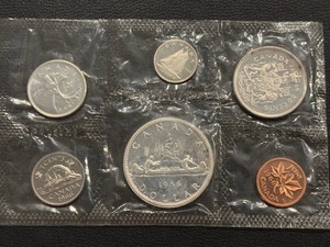 lot 21 image: 1966 Canada Mint Set Uncirculated