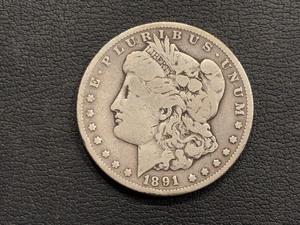 lot 23 image: 1891-CC Morgan Dollar