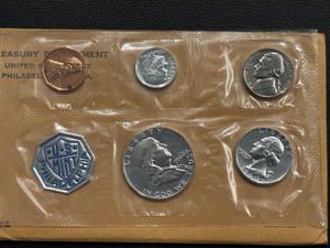 lot 24 image: 1960 Proof Set