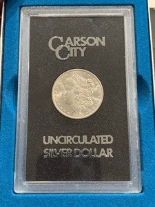 lot 25 image: 1882-CC Uncirculated GSA Morgan Dollar