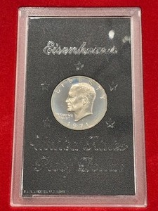 lot 26 image: 1971-S Eisenhower Silver Dollar Proof