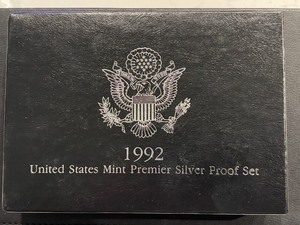 lot 29 image: 1992-S Premier Silver Proof Set
