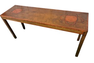 lot 51 image: Vintage Console Table
