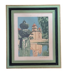 lot 54 image: Santa Barbara Print