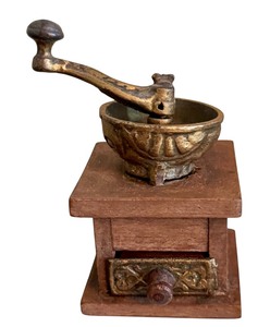 lot 106 image: Vintage Childrens Coffee Grinder
