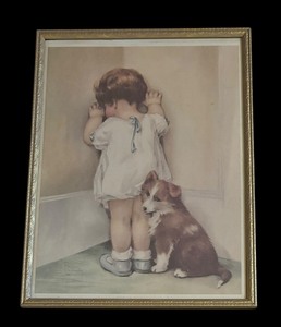 lot 183 image: In Disgrace Print by Bessie Pease Gutmann