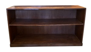 lot 185 image: WoodenTwo Tiered Book Shelf