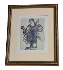 lot 187 image: The Princess, The Firebird Print by Leon Bakst
