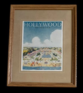 lot 244 image: Hollywood by the Sea Print