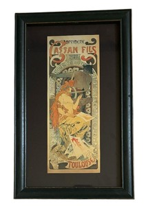 lot 248 image: Imprimerie Cassan Fils Print by Alphonse Mucha