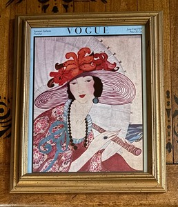 lot 302 image: Vogue Magazine Cover Print June 1919 Edition
