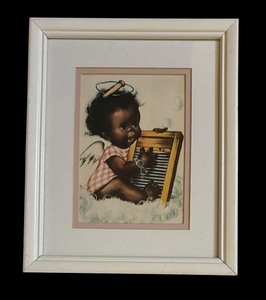 lot 319 image: Victorian Style Angelic Print by Charlot Byj
