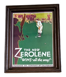 lot 362 image: Zirolene Standard Oil Company Advertisement Print