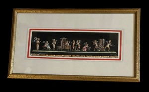 lot 370 image: Pompeii Farmacisti Print by M. Cirillo