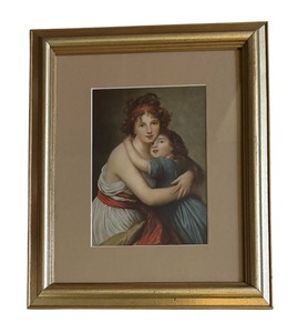 lot 376 image: Self Portrait Print by Elisabeth Louise Vigee Le Brun