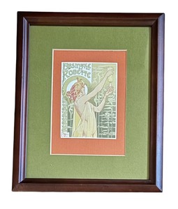 lot 404 image: Absinthe Robette Print by Henri Privat Livemont
