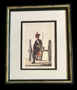 lot 409 image: Canonnier Print by Aaron Martinet
