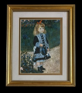 lot 419 image: Girl with Watering Can Print by Pierre Auguste Renoir