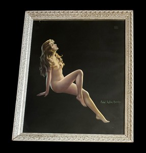 lot 428 image: Nude Pin Up Style Print by Mabel Rollins Harris