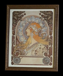 lot 436 image: Zodiac Print by Alphonse Mucha