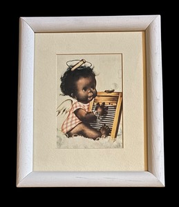 lot 447 image: Vintage Nursery Print