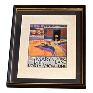 lot 471 image: Marys of the Lake by North Shore Line Print by William Frederic Elmes