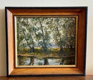 lot 27 image: Beautiful Scenic Oil on Board Original Painting