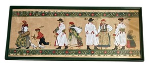 lot 257 image: Friezes of Cracow Print by Gustav Pillati