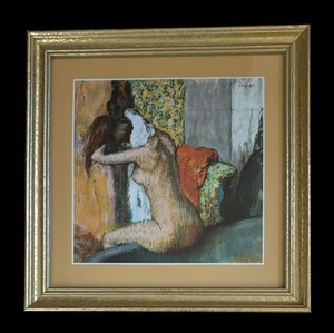 lot 476 image: After the Bath Print by Edgar Degas