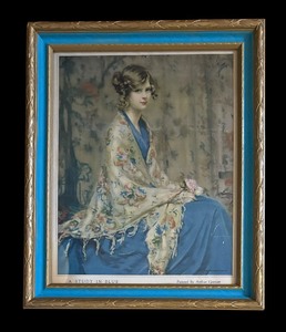lot 479 image: A Study in Blue Print by Arthur Garratt